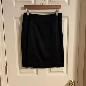 White House Black Market Black Tailored Pencil Skirt